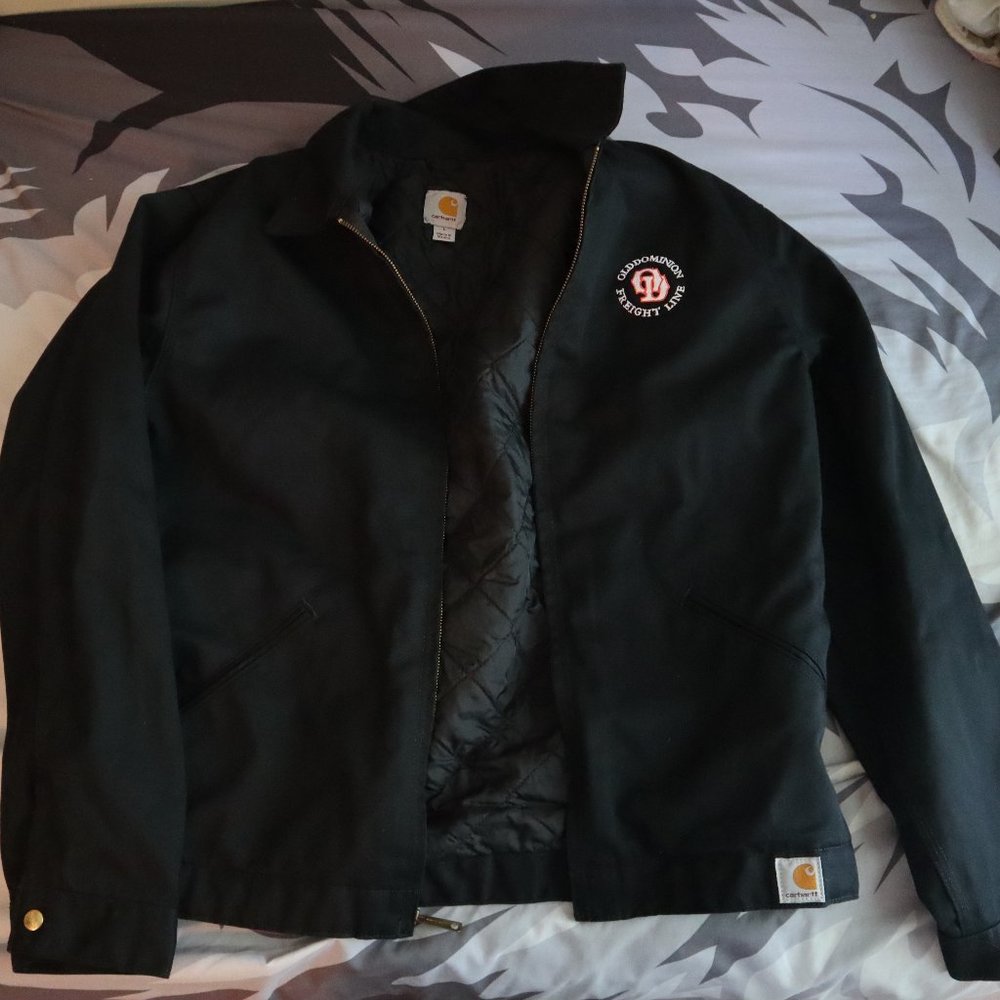 Old Dominion Carhartt Stitched Jacket Size Large 21" 28"